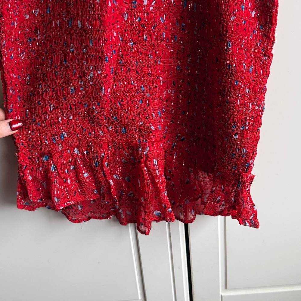 EUC Free People Baby Love Smocked Bodycon Dress - Picture 7 of 8